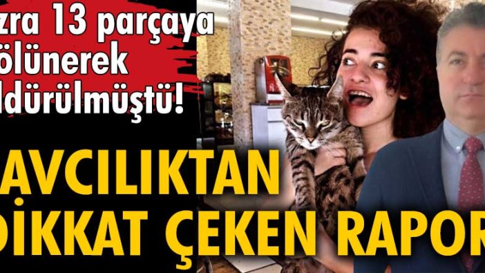 Azra Gülendam Haytaoğlu, 13 parçaya bölünerek öldürülmüştü! Savcılıktan dikkat çeken rapor