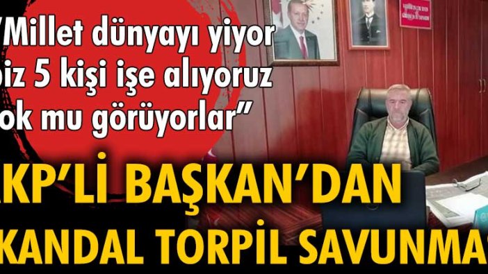 Palu Belediye Başkanı'ndan torpil iddiasına yanıt: 5 kişi için adam mı vuralım?