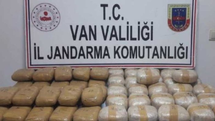 Van'da arazide 60 kilo toz esrar ele geçirildi!