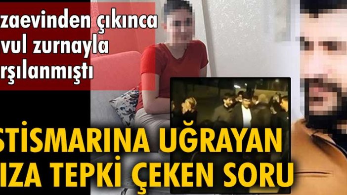 Amcasının cinsel istismarına uğrayan kıza tepki çeken soru