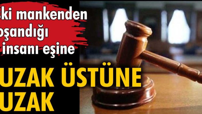 Eski mankenden boşandığı iş insanı eşine tuzak üstüne tuzak