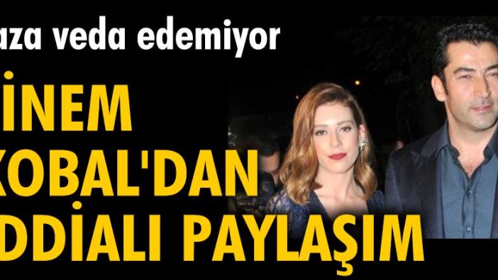 Sinem Kobal'dan iddialı paylaşım! Yaza veda edemiyor 