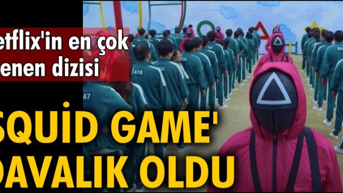 Netflix'in en çok izlenen dizisi 'Squid Game' davalık oldu