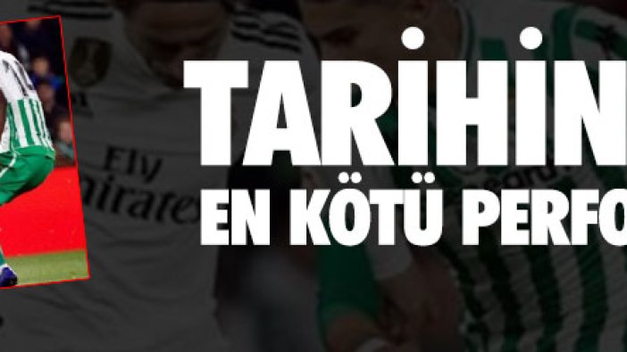 Real Madrid'den tarihin en kötü lig performansı