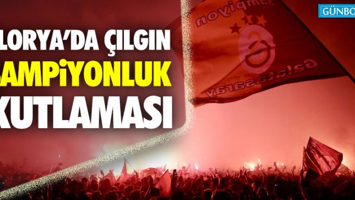 Florya’da çılgın şampiyonluk kutlaması!