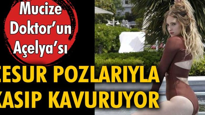 Hayal Köseoğlu cesur pozlarıyla yürekleri hoplattı