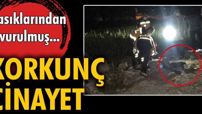 Bursa'da boş arazide kasıklarından vurulmuş erkek cesedi bulundu