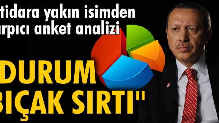 Mehmet Acet'ten çarpıcı anket analizi: Durum bıçak sırtı