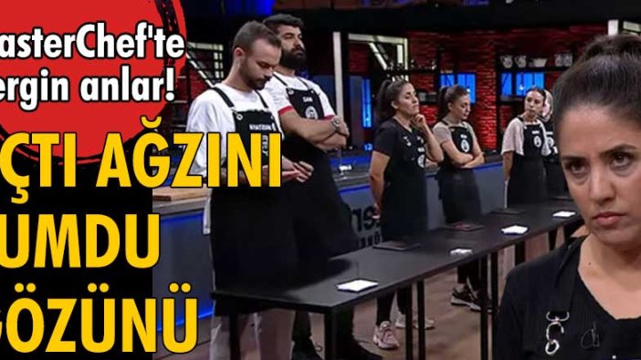 MasterChef'te gergin anlar!