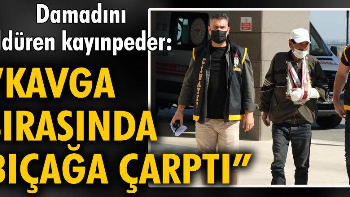 Damadını öldüren kayınpeder: Kavga sırasında bıçağa çarptı