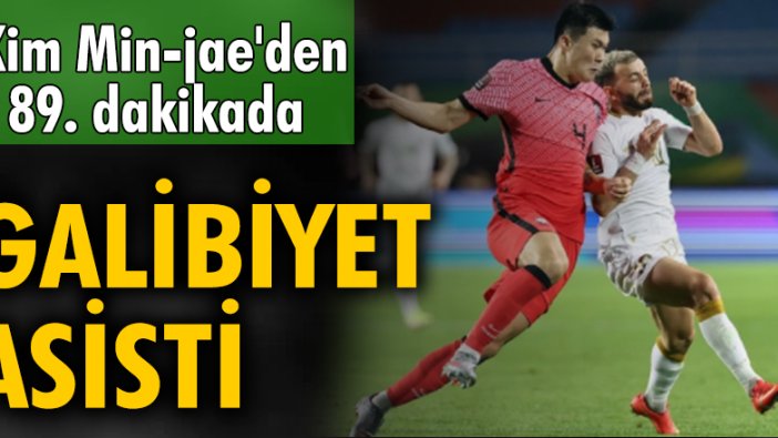 Kim Min-jae'den 89. dakikada galibiyet asisti!