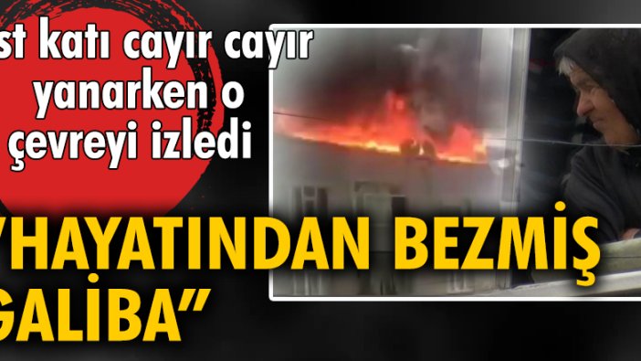 Bağcılar'da çatı katı alev alev yandı; 5. katta oturan kadın evden çıkmadı