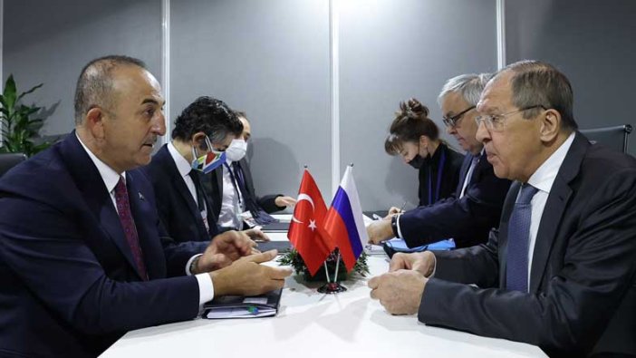 Bakan Çavuşoğlu, Rus mevkidaşı ile görüştü