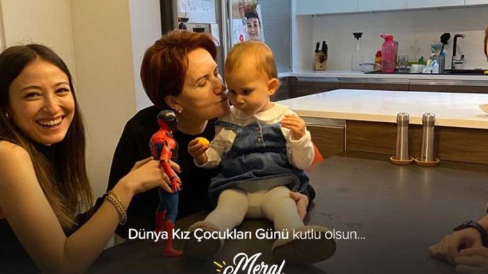 Meral Akşener'den Kız Çocukları Günü paylaşımı