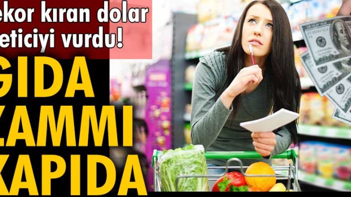 Rekor kıran dolar, üreticiyi vurdu! Gıda zammı kapıda