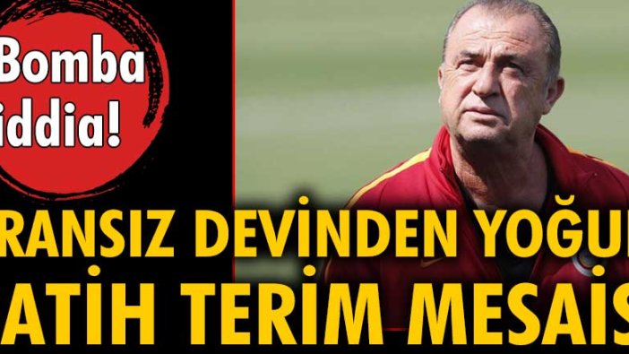 Bomba iddia! Lyon'dan yoğun Fatih Terim mesaisi: 