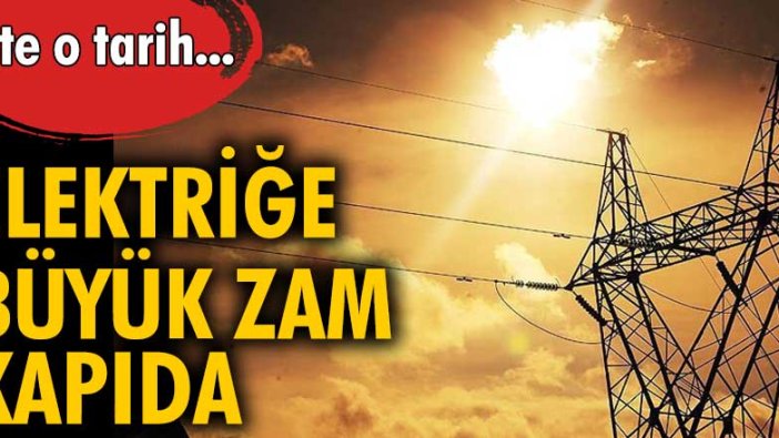 1 Ocak'ta elektrik zammı göründü!