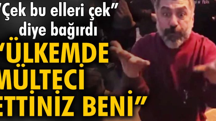 Kağıt toplayıcı adam isyan etti: Beni ülkemde mülteci ettiniz