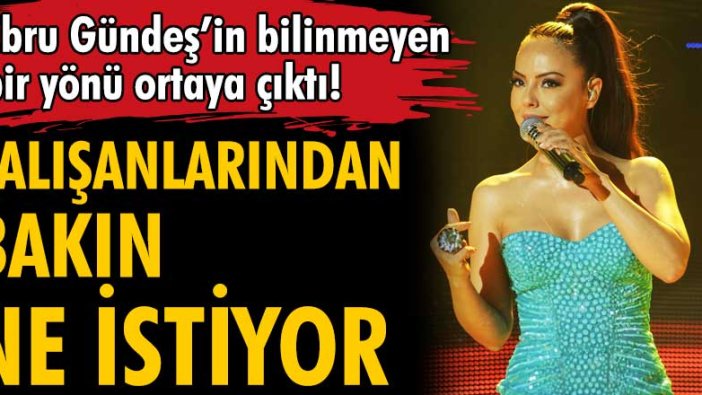 Ebru Gündeş’in şaşırtan ev kuralları!