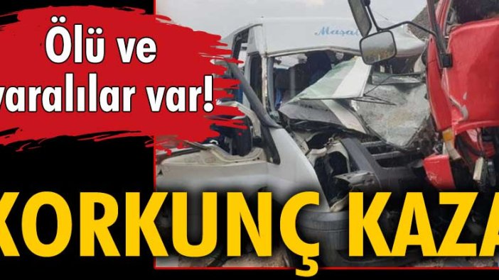 Tokat'ta feci kaza: Ölü ve yaralılar var