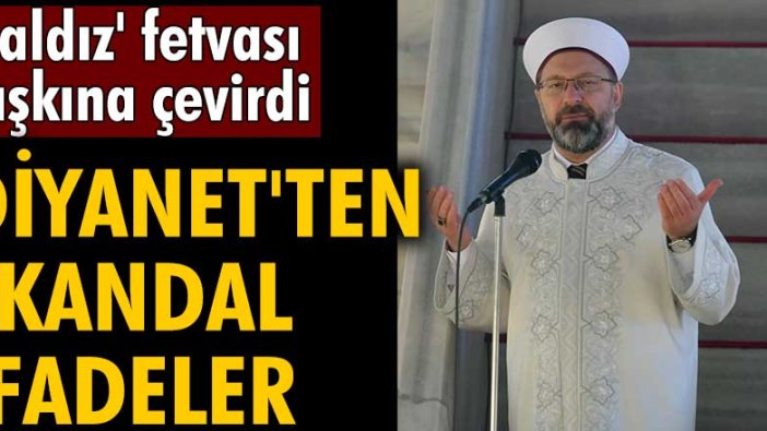 Diyanet'ten skandal baldız fetvası