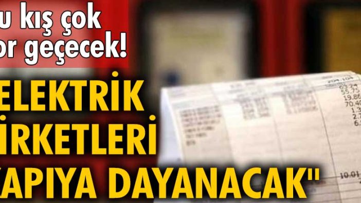 Bu kış çok zor geçecek! Elektrik şirketleri kapıya dayanacak