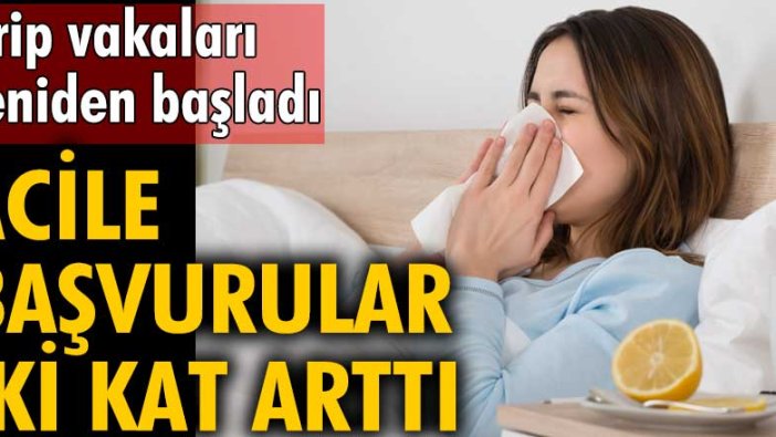 Tufan Tükek açıkladı: Grip vakalarında acile başvurular iki kat arttı