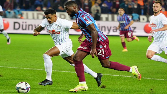 Trabzonspor-Çaykur Rizespor: 2-1