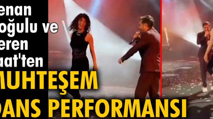 Kenan Doğulu ve Beren Saat'ten muhteşem dans performansı