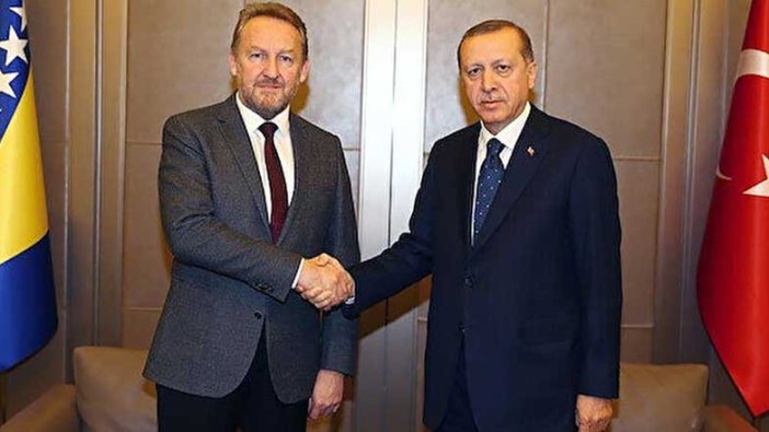 Cumhurbaşkanı Erdoğan, Bakir İzetbegoviç'i kabul etti