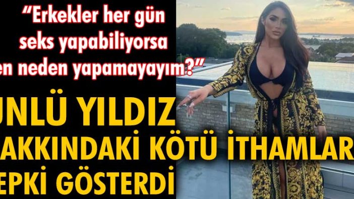 Ünlü yıldız hakkındaki kötü ithamlara tepki gösterdi: 