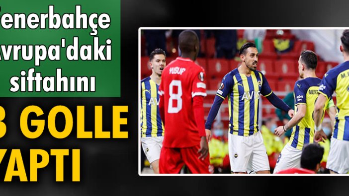 Fenerbahçe, Antwerp'i ezdi geçti