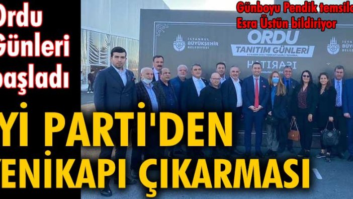 Yenikapı'daki Ordu Günleri'nde İYİ Parti çıkarması