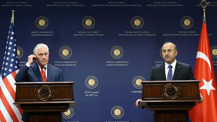 Çavuşoğlu-Tillerson ortak basın toplantısı