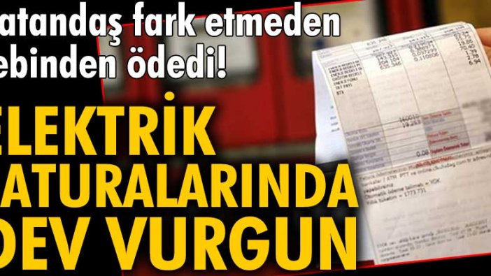 Samsun'da faaliyet gösteren Yeşilyurt elektrik üretim şirketinden büyük vurgun!