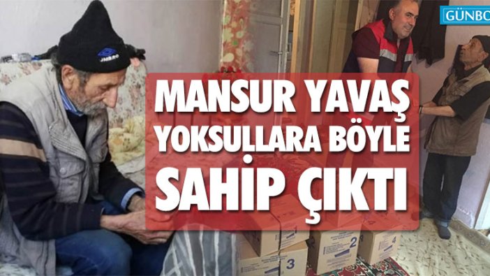 Mansur Yavaş yoksullara böyle sahip çıktı