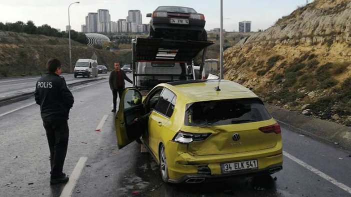 Başakşehir'de zincirleme kaza