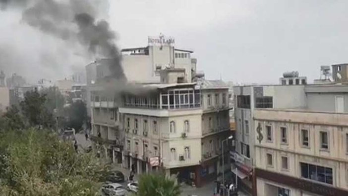 Şanlıurfa'da otel mutfağında yangın