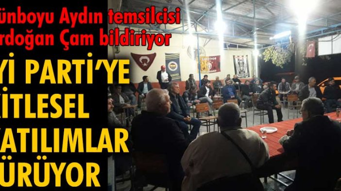 İYİ Parti'ye kitlesel katılımlar sürüyor