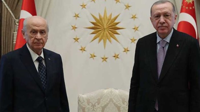 Erdoğan ile Bahçeli arasında kritik görüşme