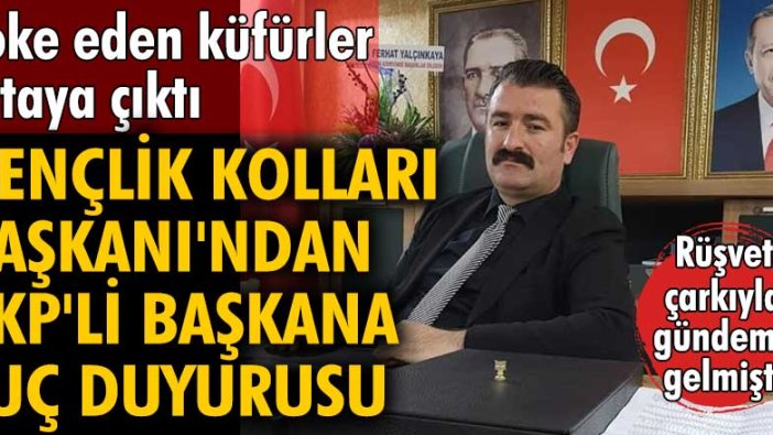 Bismil'de AKP'li Gençlik Kolları Başkanı'ndan AKP'li Veysel Yağmur hakkında suç duyurusu