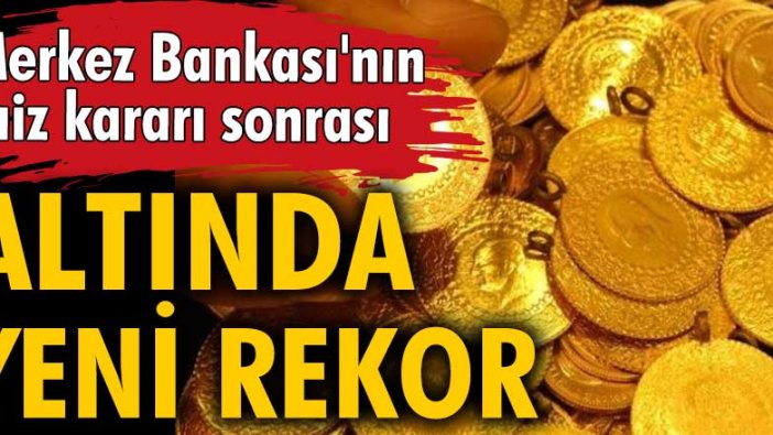 Altında yeni rekor