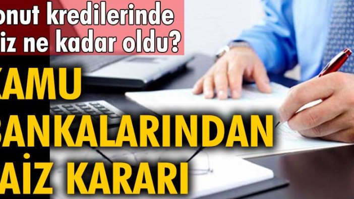 Son dakika... Kamu bankalarından faiz kararı