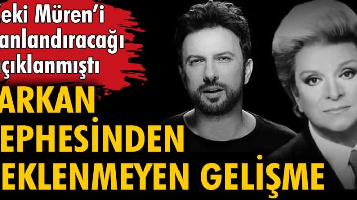 Tarkan, Zeki Müren rolünü reddetti