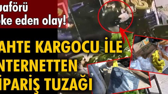 Esenyurt'ta kuaförü şoke eden olay! Sahte kargocu ile internetten sipariş tuzağı 