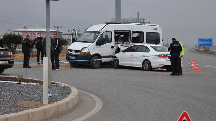 Gaziantep'te öğrenci minibüsü kaza yaptı! Çok sayıda...