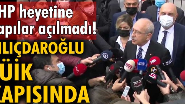 Kemal Kılıçdaroğlu TÜİK kapısında