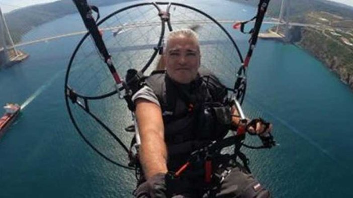 Büyükçekmece'de teknelerin üzerine düşen paramotorun pilotu öldü 