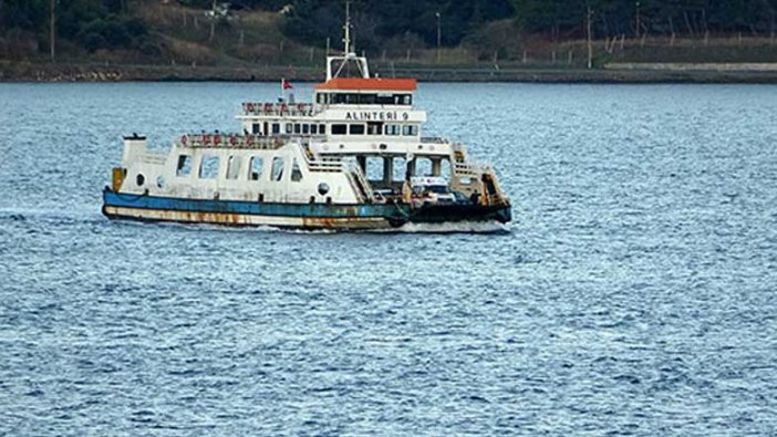 Bozcaada ve Gökçeada'ya feribot seferleri iptal