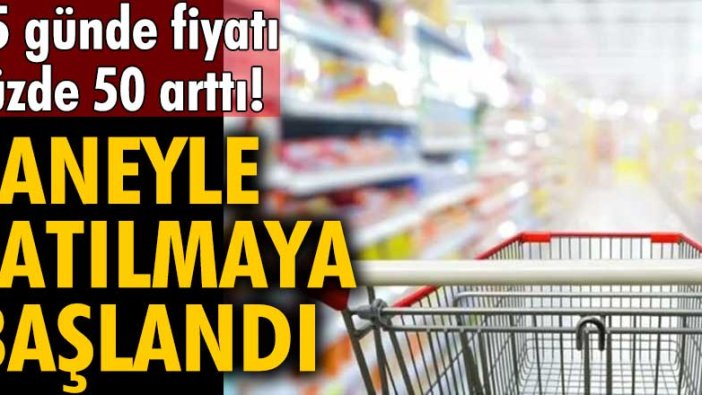 15 günde fiyatı yüzde 50 arttı! Bebek bezi taneyle satılmaya başlandı